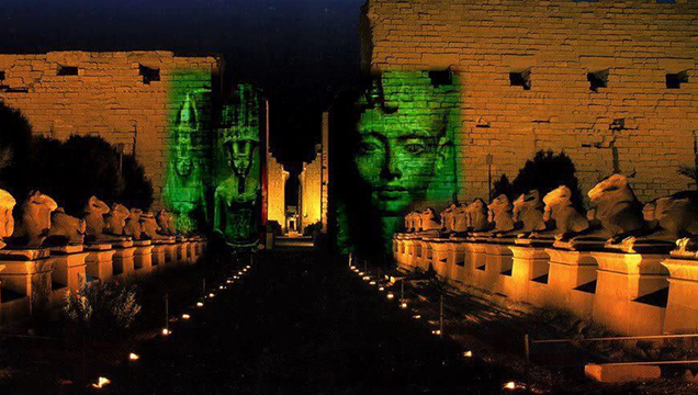 Sound And Lights Show At Karnak Temples
