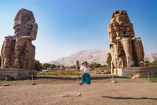 Colossi of Memnon day tour to Luxor