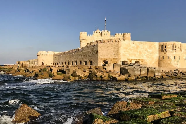 Qaitbay Citadel Alexandria by car