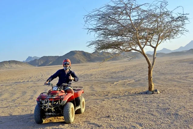 Desert Safari Hurghada Quad Biking Camel Ride